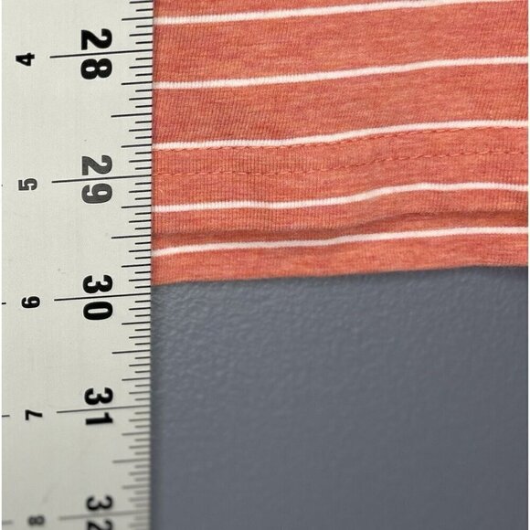 johnnie-O The Original Polo Mens XL Neese Stripe Carnival Peach Casual Preppy - Picture 8 of 14
